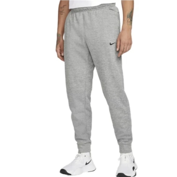 nike tapered grey joggers
